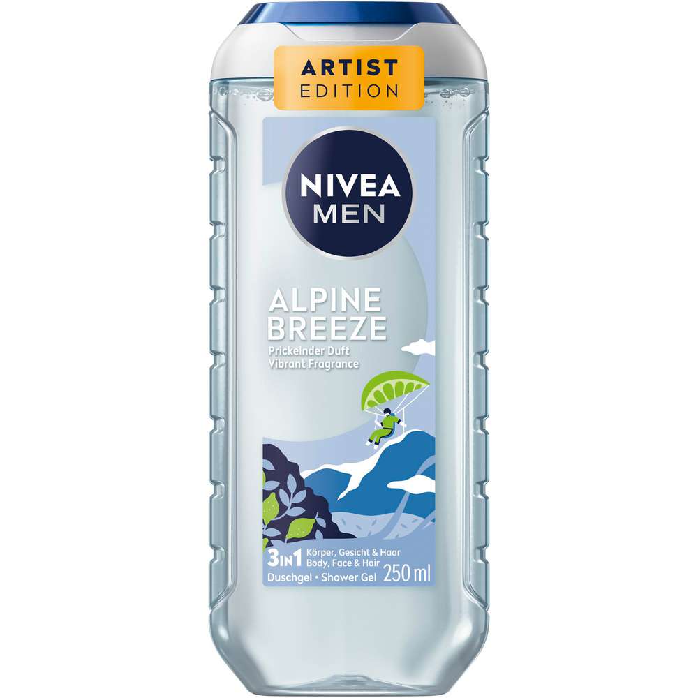 Produktabbildung Nivea Duschgel Men Alpine Breeze 3in1