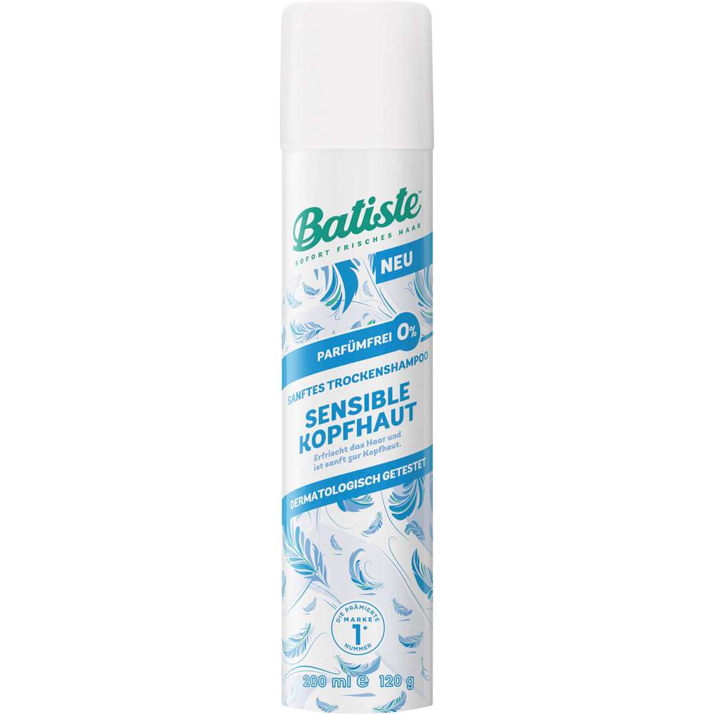 Produktabbildung Batiste Trocken-Shampoo, Sensible Kopfhaut