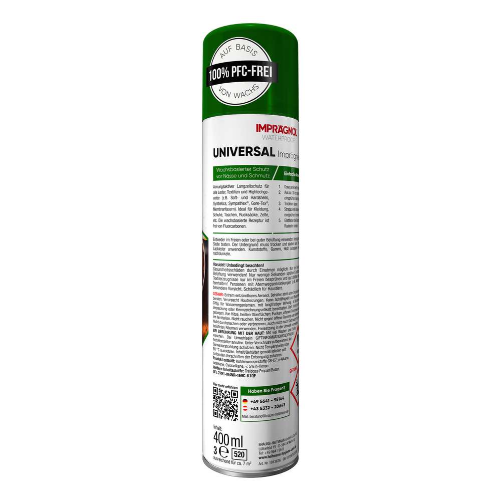 Produktabbildung Imprägnol Universal Imprägnierspray, PFC-frei
