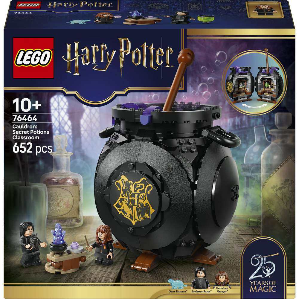 Produktabbildung Lego LEGO Harry Potter Kessel: Geheimes Klassenzimmer für Zaubertränke 76464