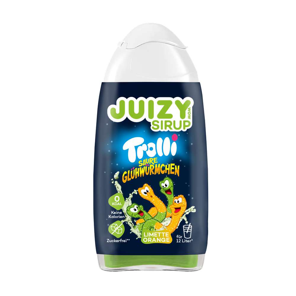 Produktabbildung Juizy Wow Sirup Trolli, Limette-Orange