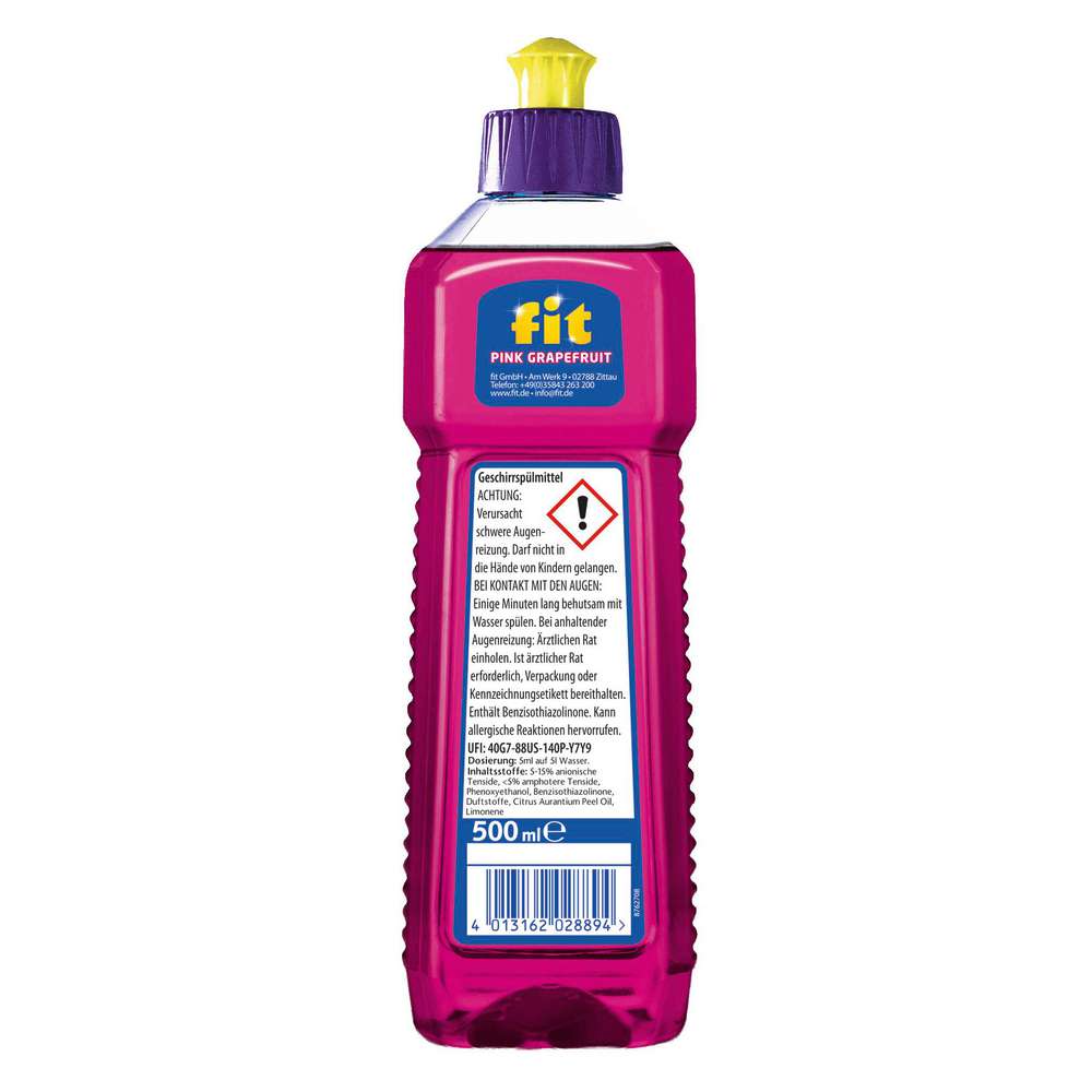 Produktabbildung Fit Geschirrspülmittel, Pink Grapefruit
