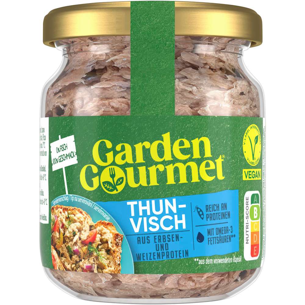 Produktabbildung Garden Gourmet Veganer Thun-Visch