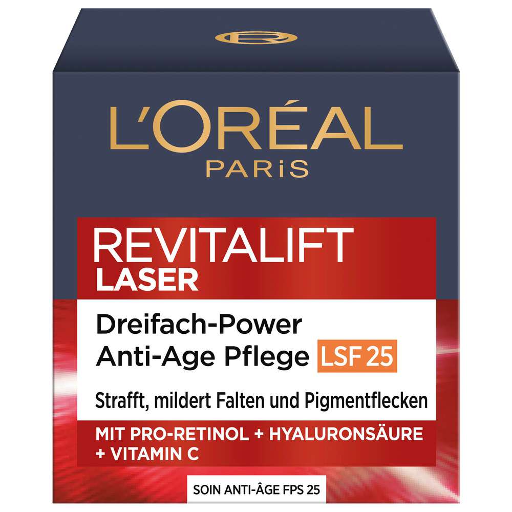 Produktabbildung L'Oreal Paris Tagescreme, Revitalift Laser X3, Anti-Age