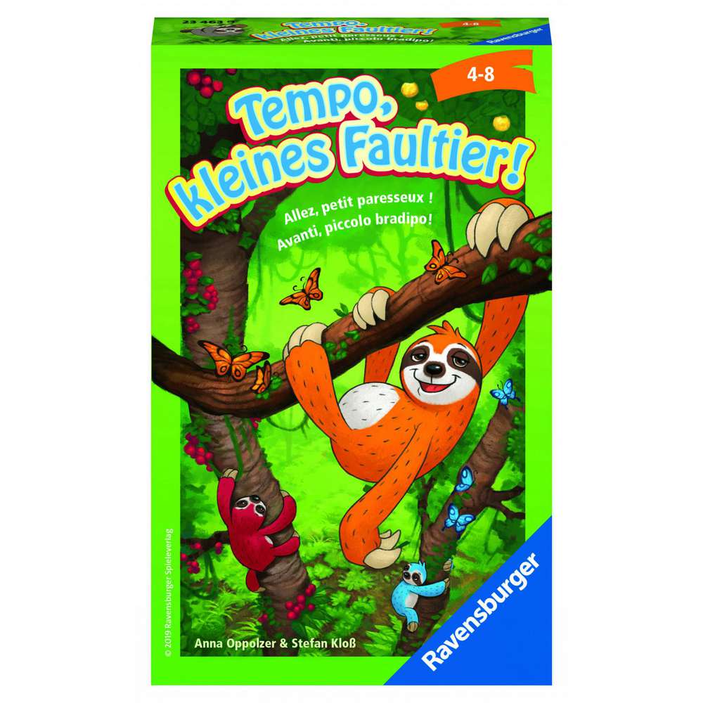 Produktabbildung Ravensburger Mitbringspiel Tempo, kleines Faultier!