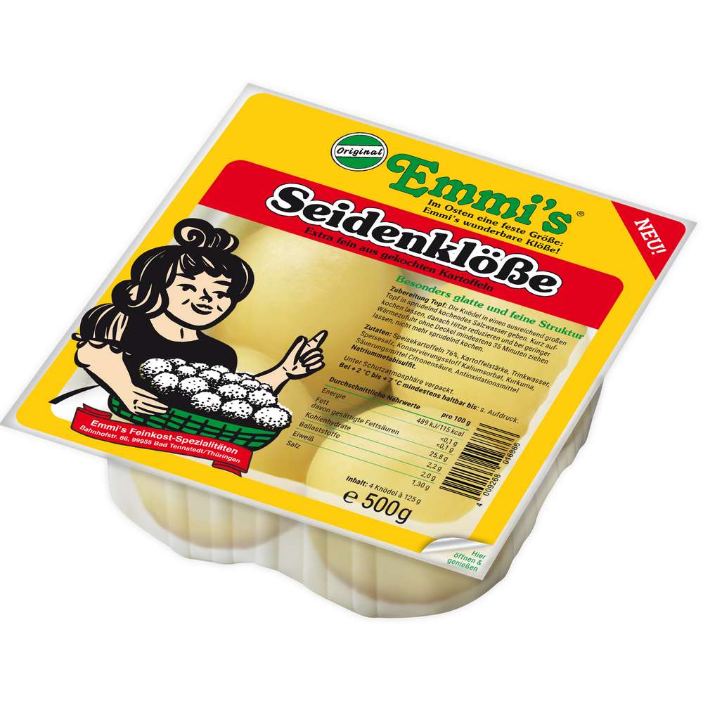 Produktabbildung Emmi's Seidenklöße