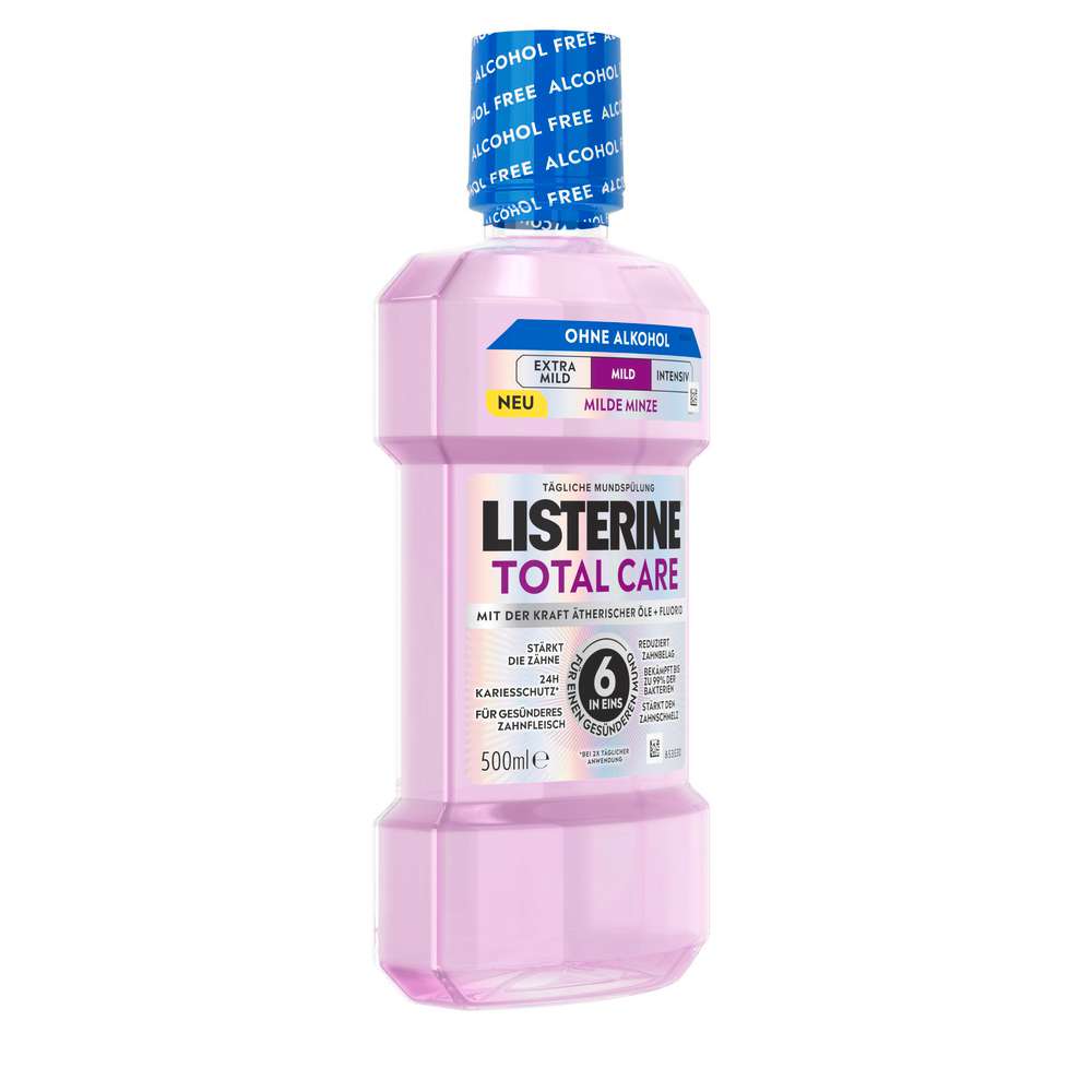 Produktabbildung Listerine Mundspülung Total Care mild