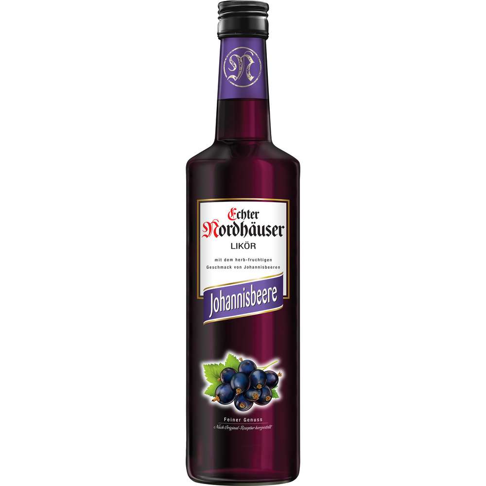 Produktabbildung Echter Nordhäuser Johannisbeer Likör 18%