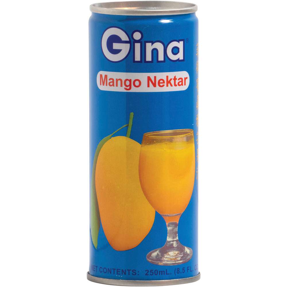 Produktabbildung Gina Mango-Nektar, leicht gesüßt