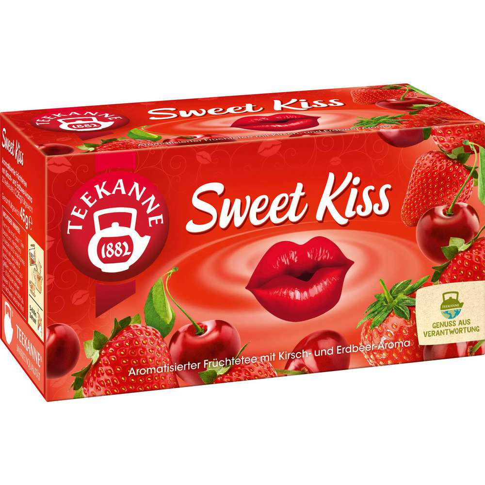 Produktabbildung Teekanne Tee Sweet Kiss, Kirsch/Erdbeer