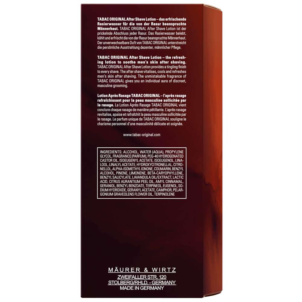 Produktabbildung Tabac Original After Shave Lotion