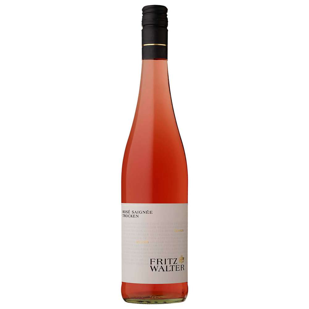 Produktabbildung Fritz Walter Rosé Saignée Trocken, Roséwein