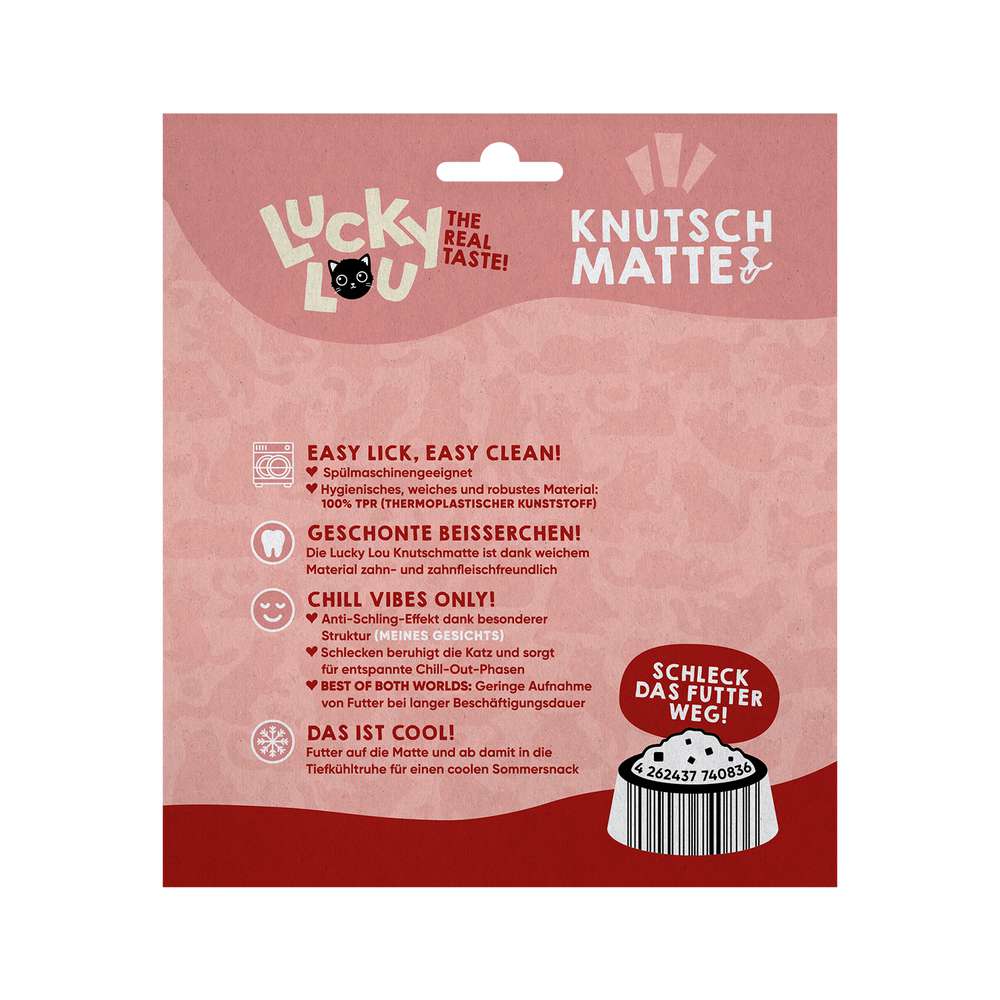 Produktabbildung Lucky Lou Knutschmatte für Futter, Anti-Schling 