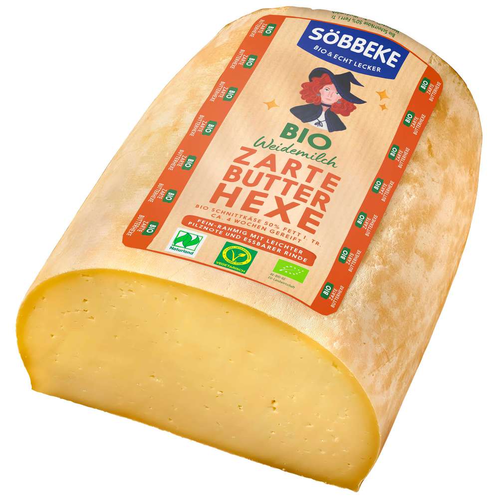 Produktabbildung GLOBUS Käsetheke Bio Schnittkäse Zarte Butterhexe