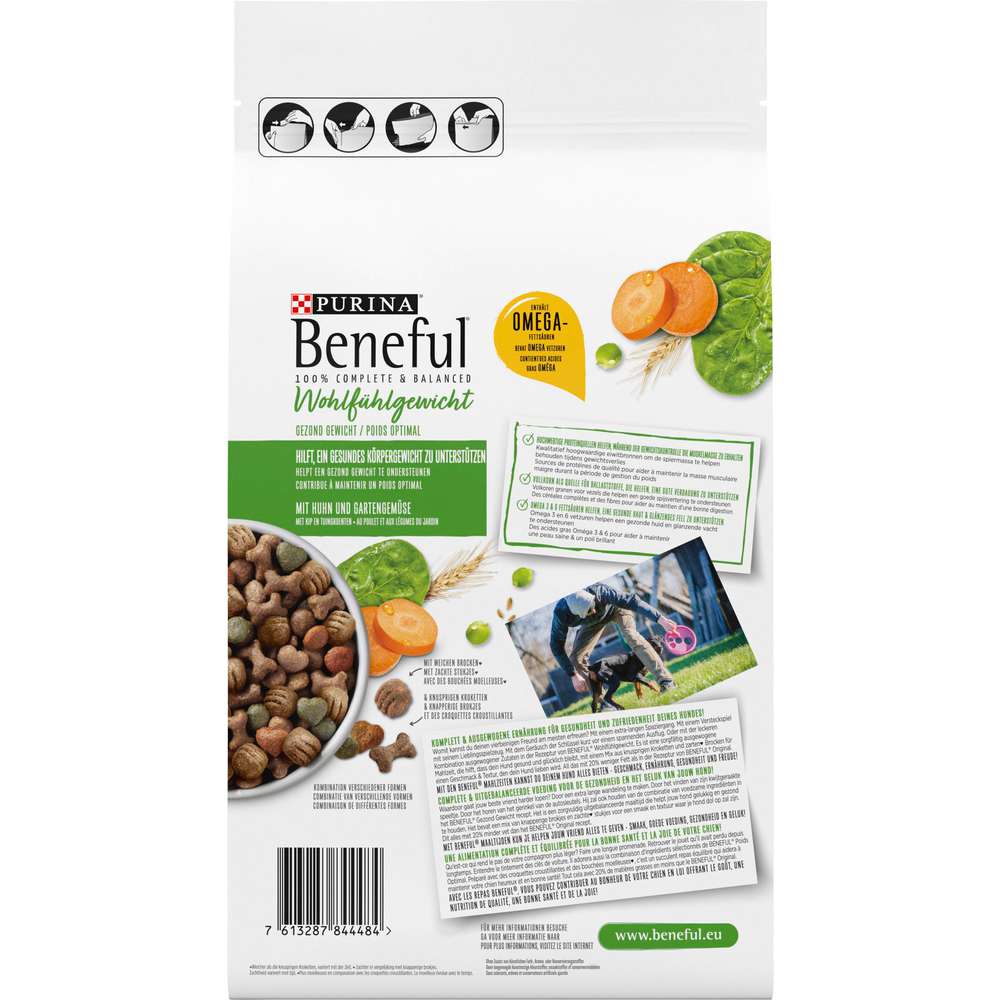 Produktabbildung Purina Hunde-Trockenfutter, Wohlfühlgewicht