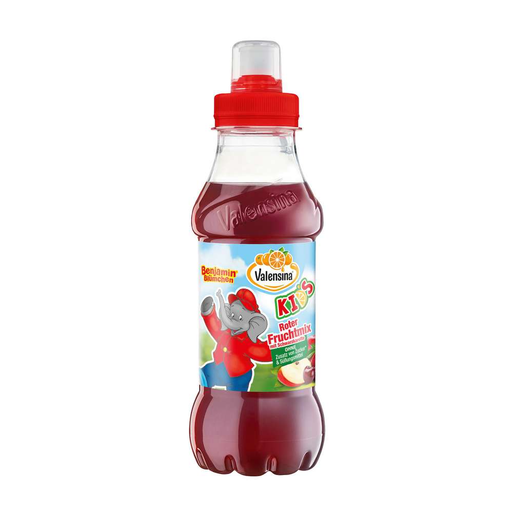 Produktabbildung Valensina Fruchtsaft Kids, Roter Fruchtmix