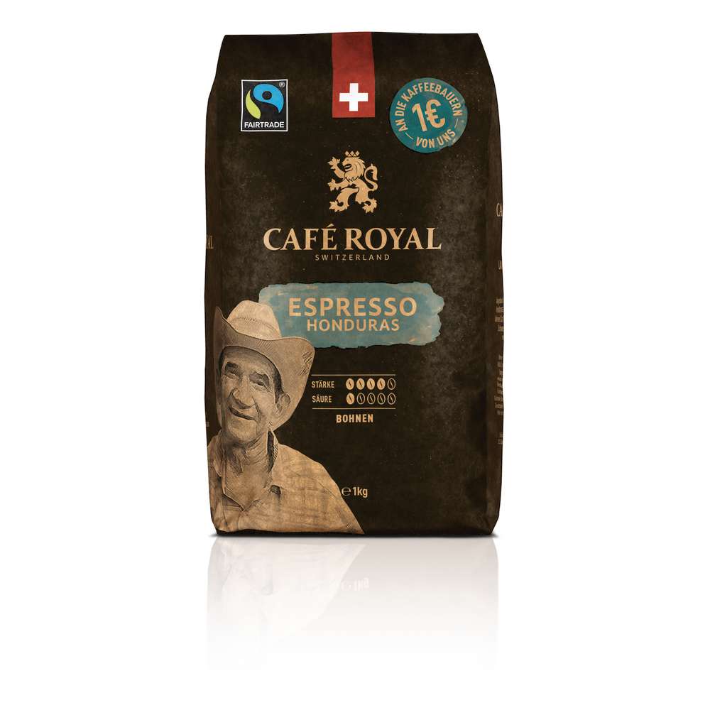 Produktabbildung Café Royal Kaffeebohnen Espresso Honduras
