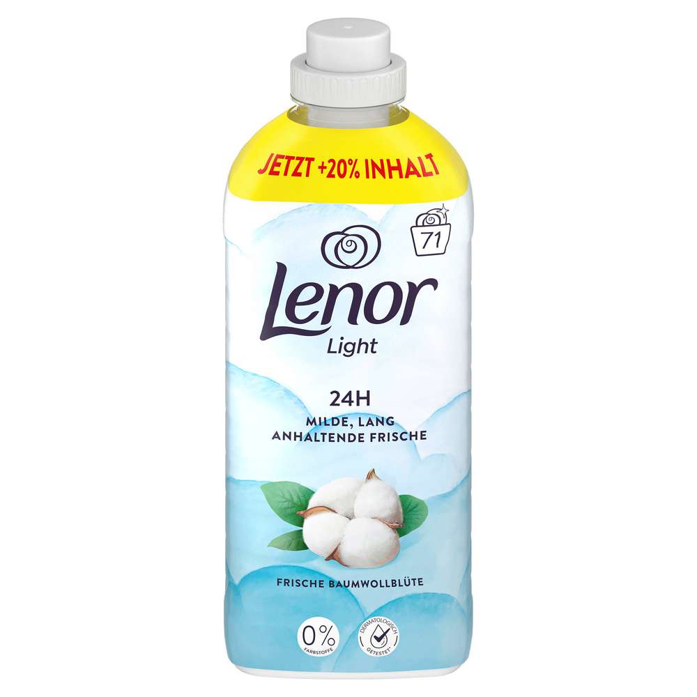 Produktabbildung Lenor Weichspüler Light, Baumwolle