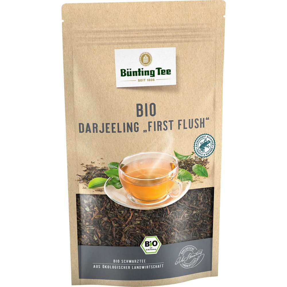 Produktabbildung Bünting Tee Bio Darjeeling, first flush Tee