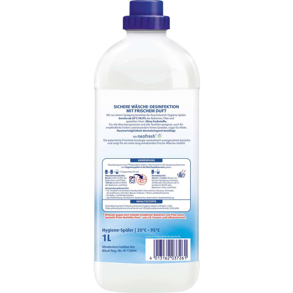 Produktabbildung Kuschelweich Hygienespüler