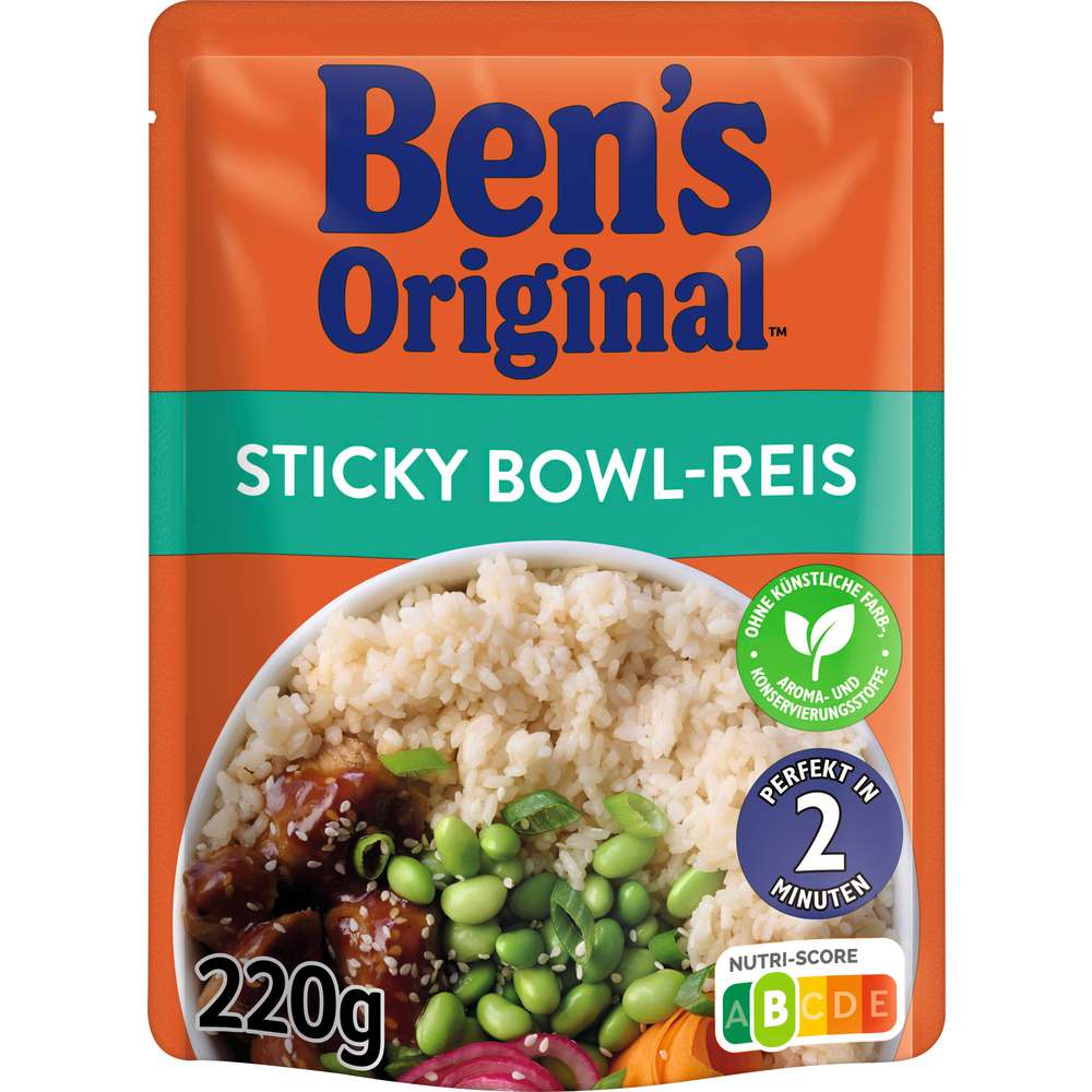 Produktabbildung BEN'S ORIGINAL Reis Express, Sticky Bowl