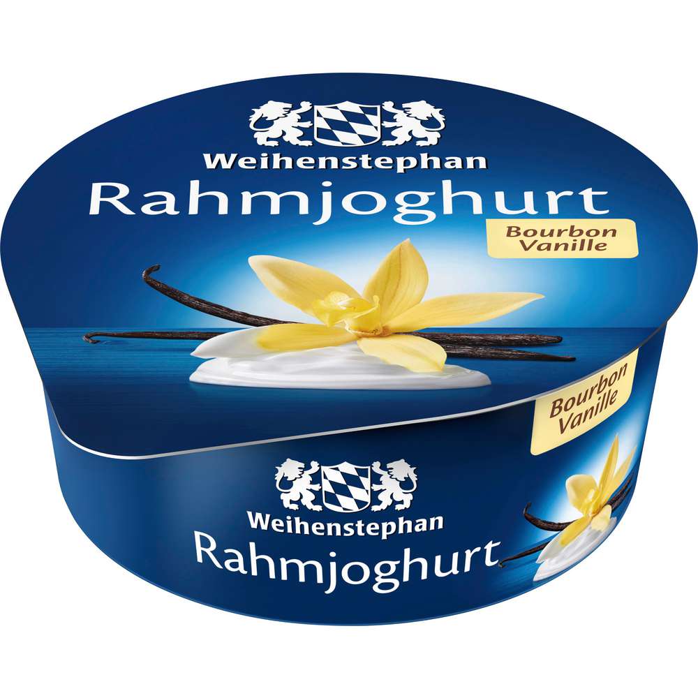 Produktabbildung Weihenstephan Rahmjoghurt, Bourbon Vanille