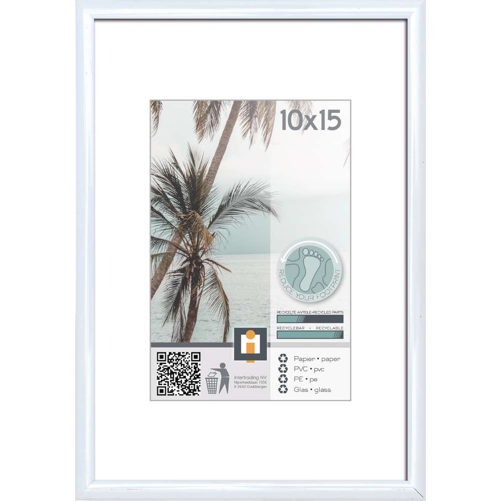 Produktabbildung Kyoto Kunststoffrahmen, 10 x 15, Weiss