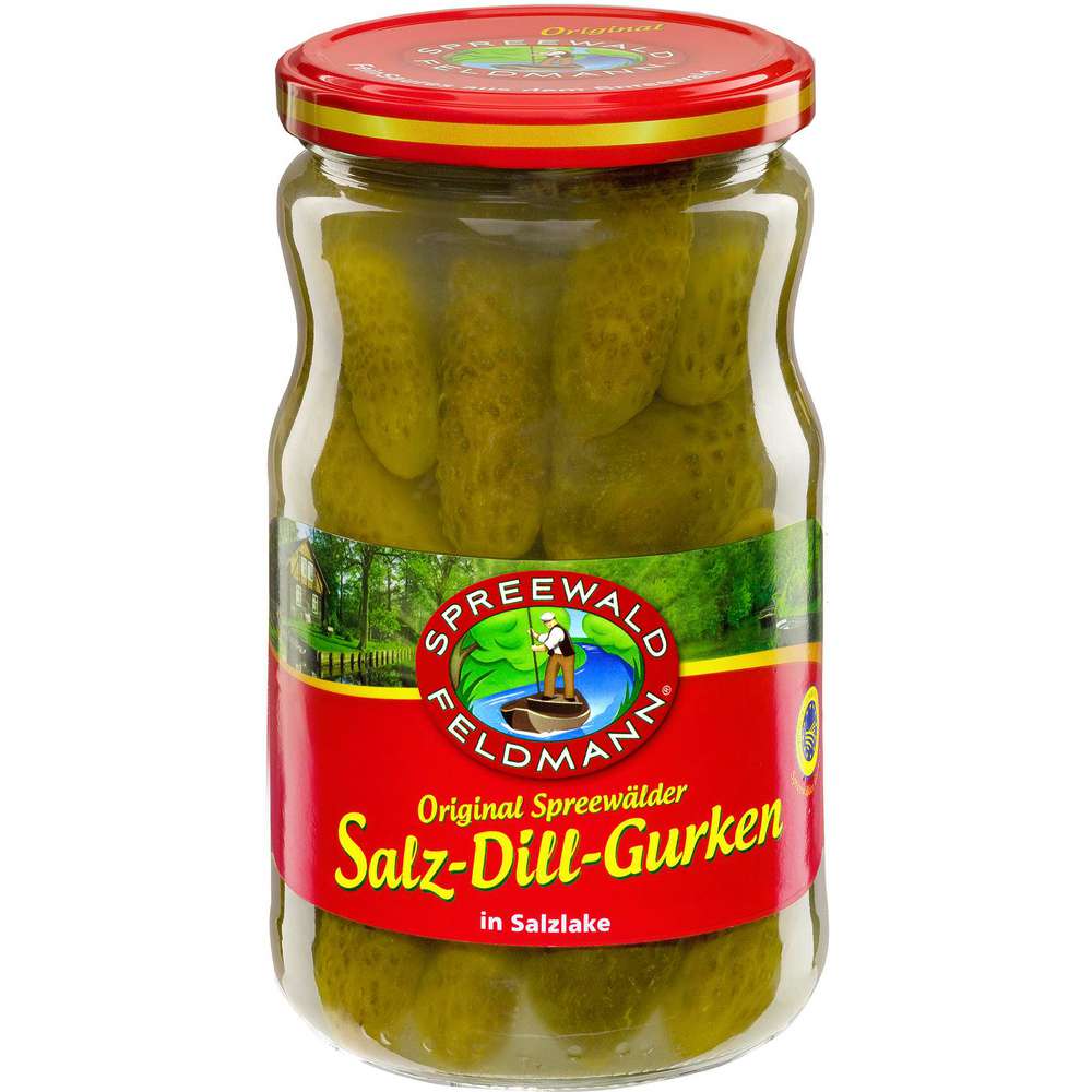Produktabbildung Spreewald-Feldmann Salz-Dill-Gurken Original Spreewälder, in Salzlake