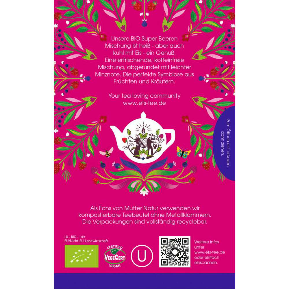 Produktabbildung English Tea Shop Bio Tee, Super Berries