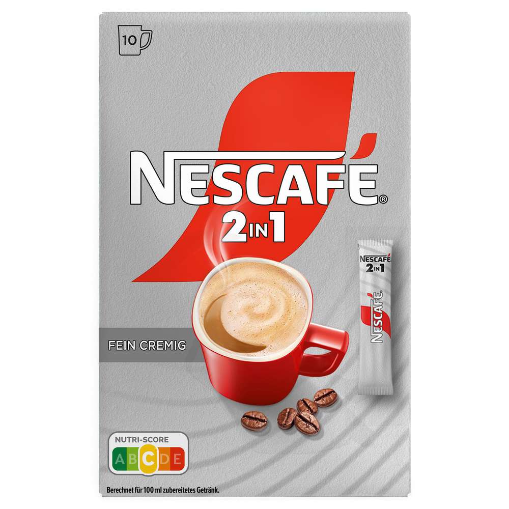 Produktabbildung Nescafe Instant Kaffee, 2in1 Kaffee & Creamer