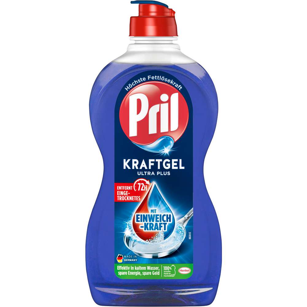 Produktabbildung Pril Geschirrspülmittel Kraftgel, Ultra Plus