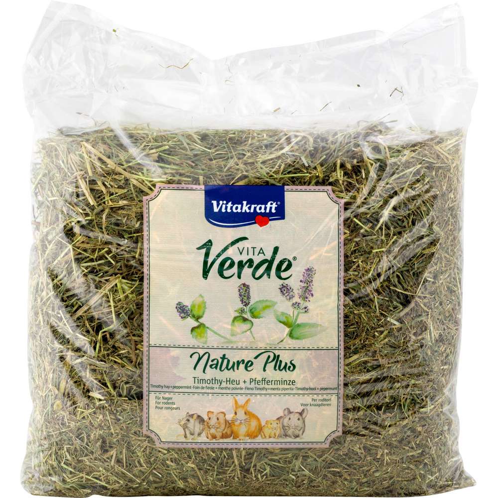 Produktabbildung Vitakraft Nagerfutter Vita Verde, Tomothy-Heu/Pfefferminz