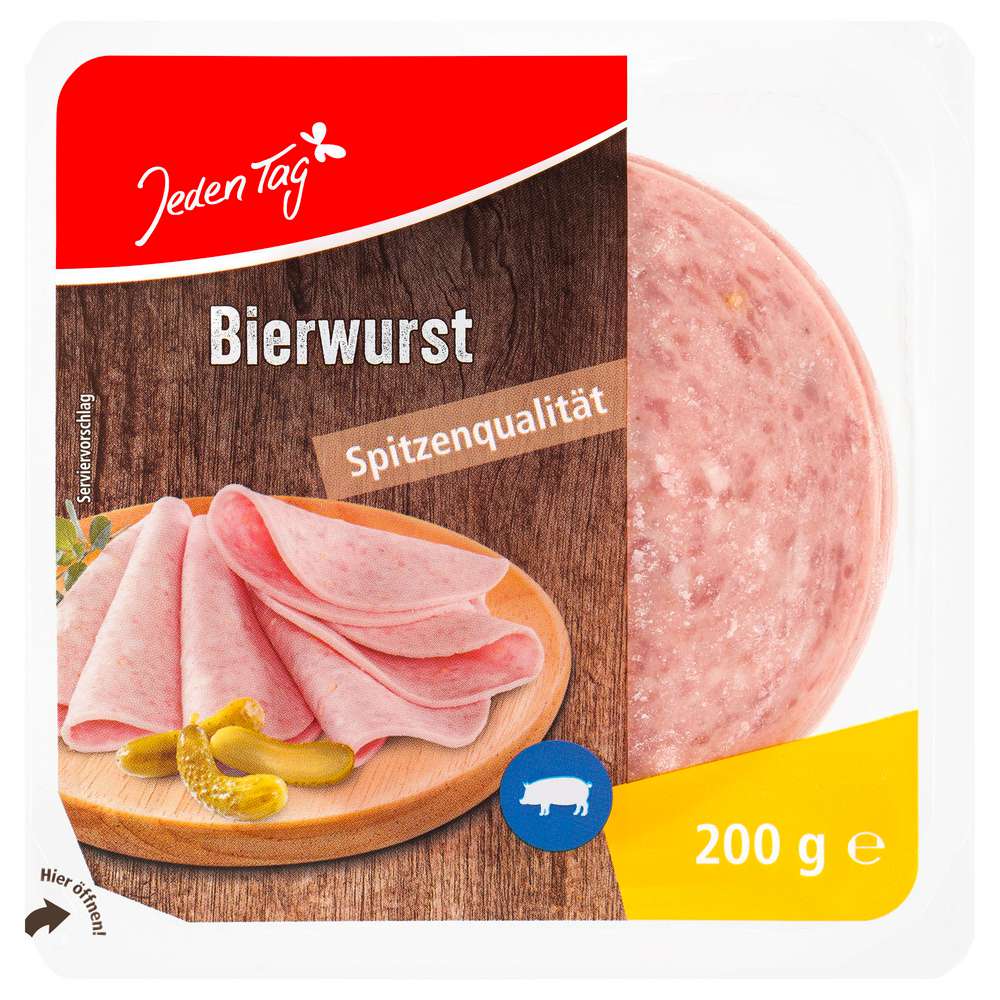 Produktabbildung Jeden Tag Bierwurst