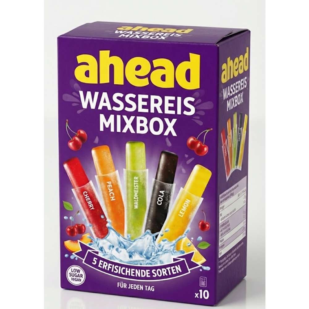Produktabbildung ahead Wassereis Mixbox