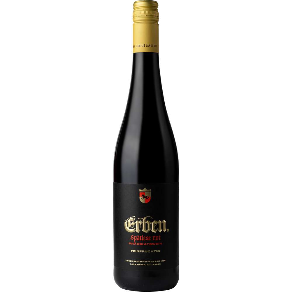 Produktabbildung Erben Spätlese Prädikatswein, rot