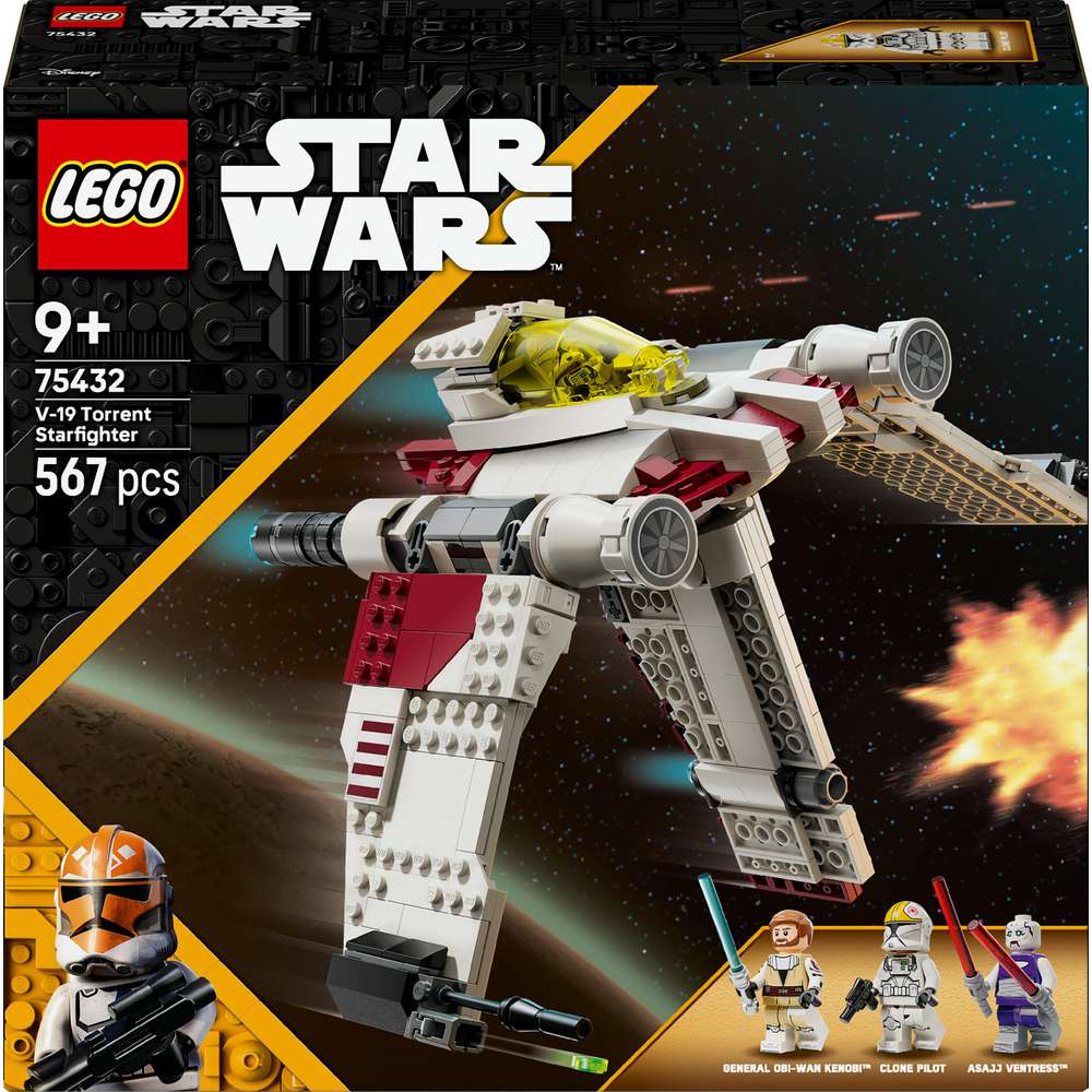Produktabbildung Lego LEGO Star Wars: The Clone Wars V-19 Torrent-Sternjäger 75432
