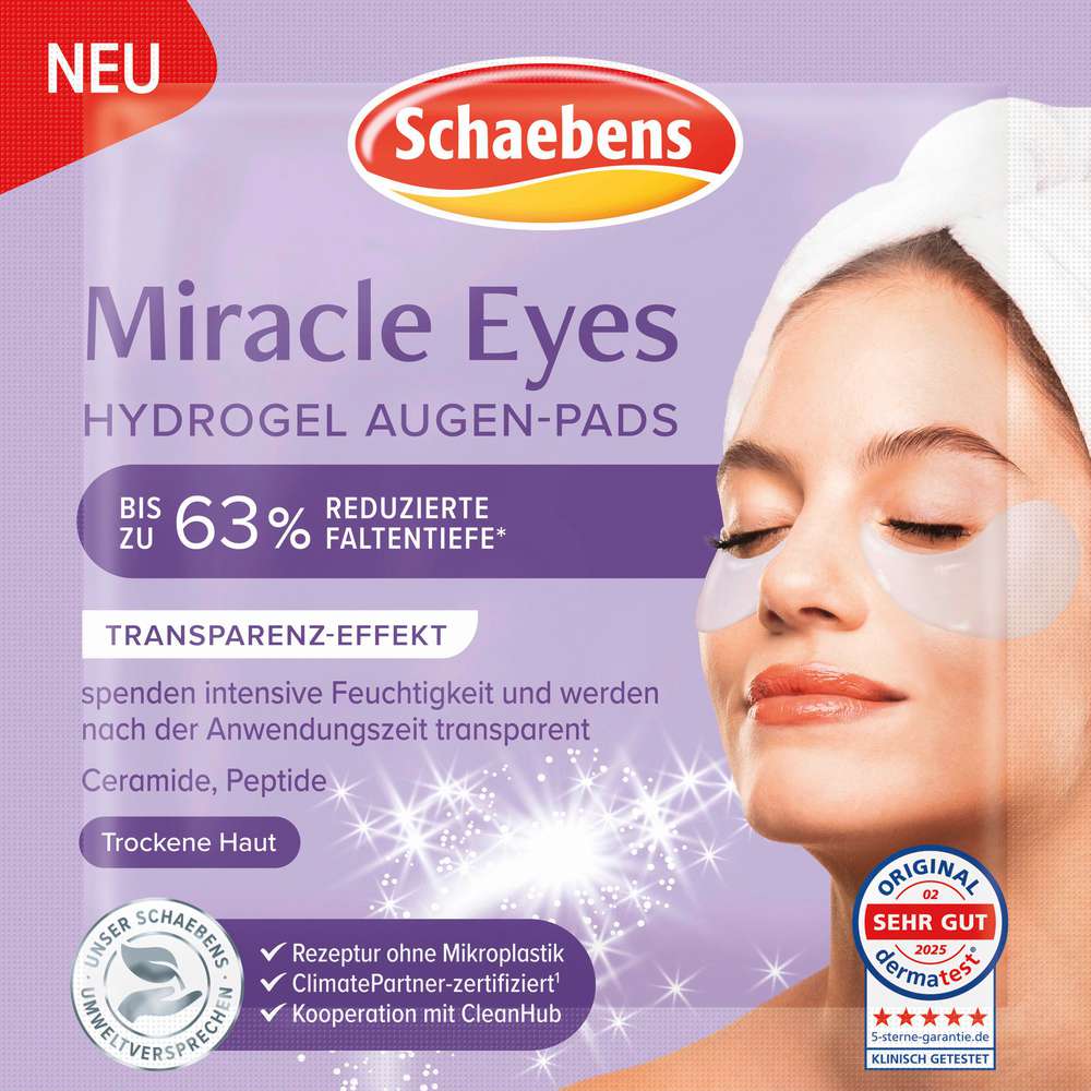 Produktabbildung Schaebens Miracle Eyes Hydrogel Pads