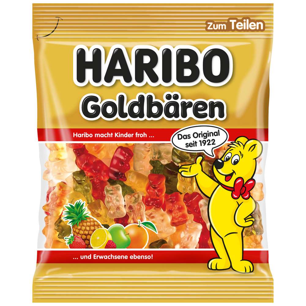 Produktabbildung Haribo Fruchtgummi Goldbären