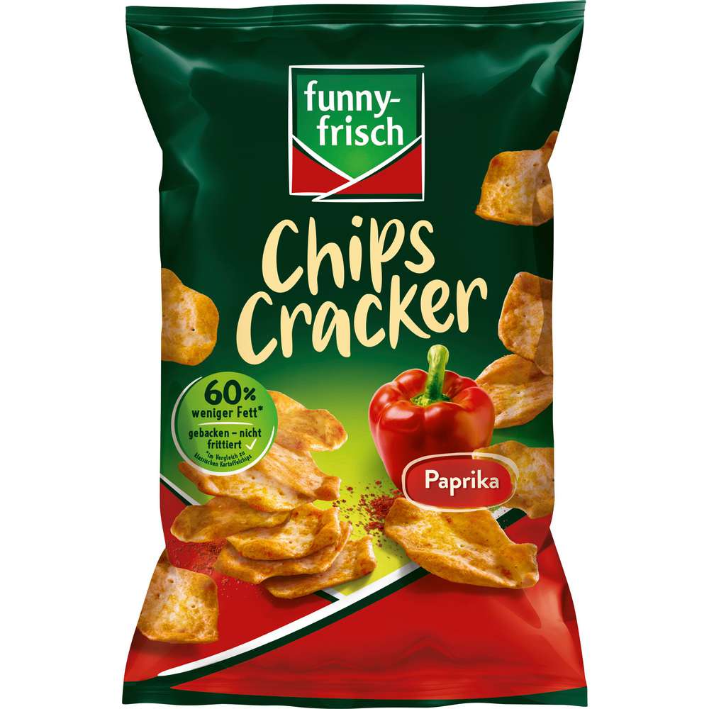 Produktabbildung funny-frisch Chips Cracker, Paprika