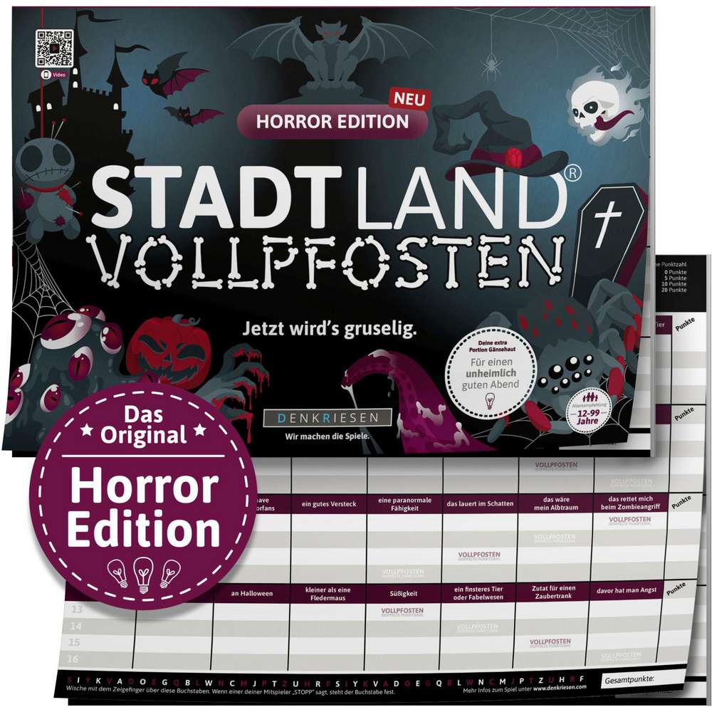 Produktabbildung Vedes STADT LAND VOLLPFOSTEN - Horror Edition