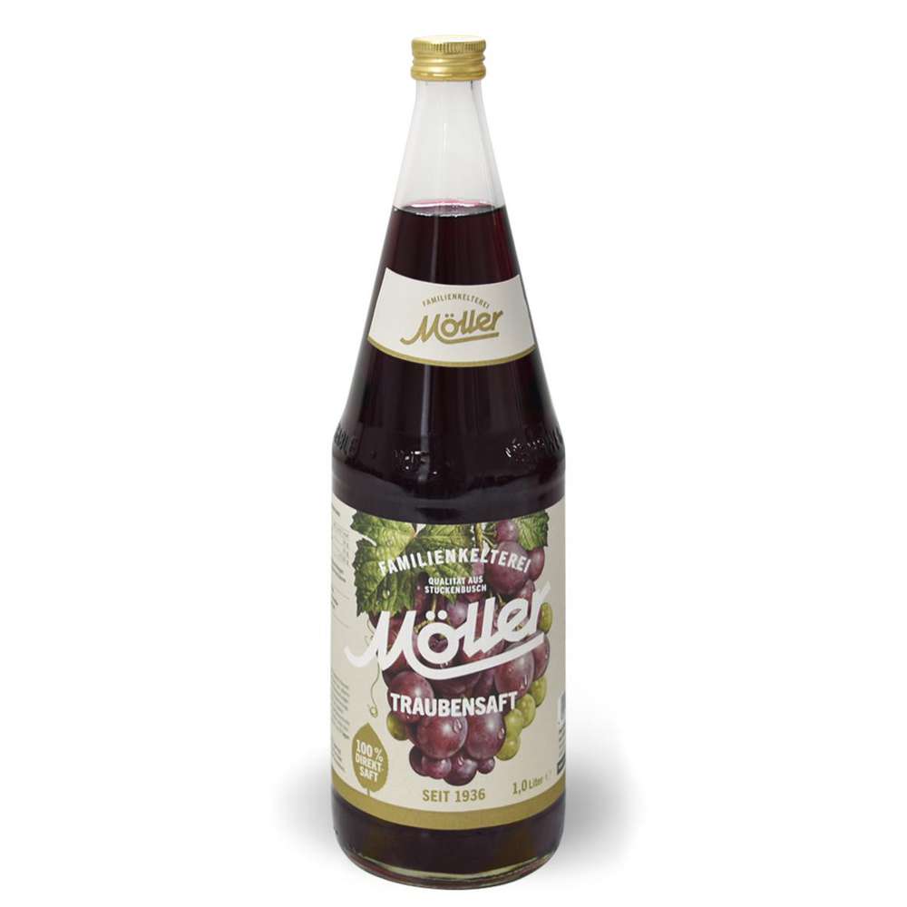 Produktabbildung Möller Traubensaft, rot