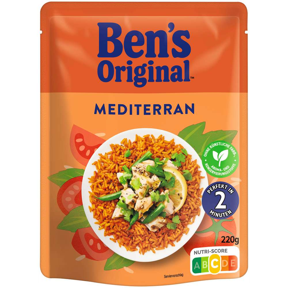 Produktabbildung BEN'S ORIGINAL Express Reis, Mediterran