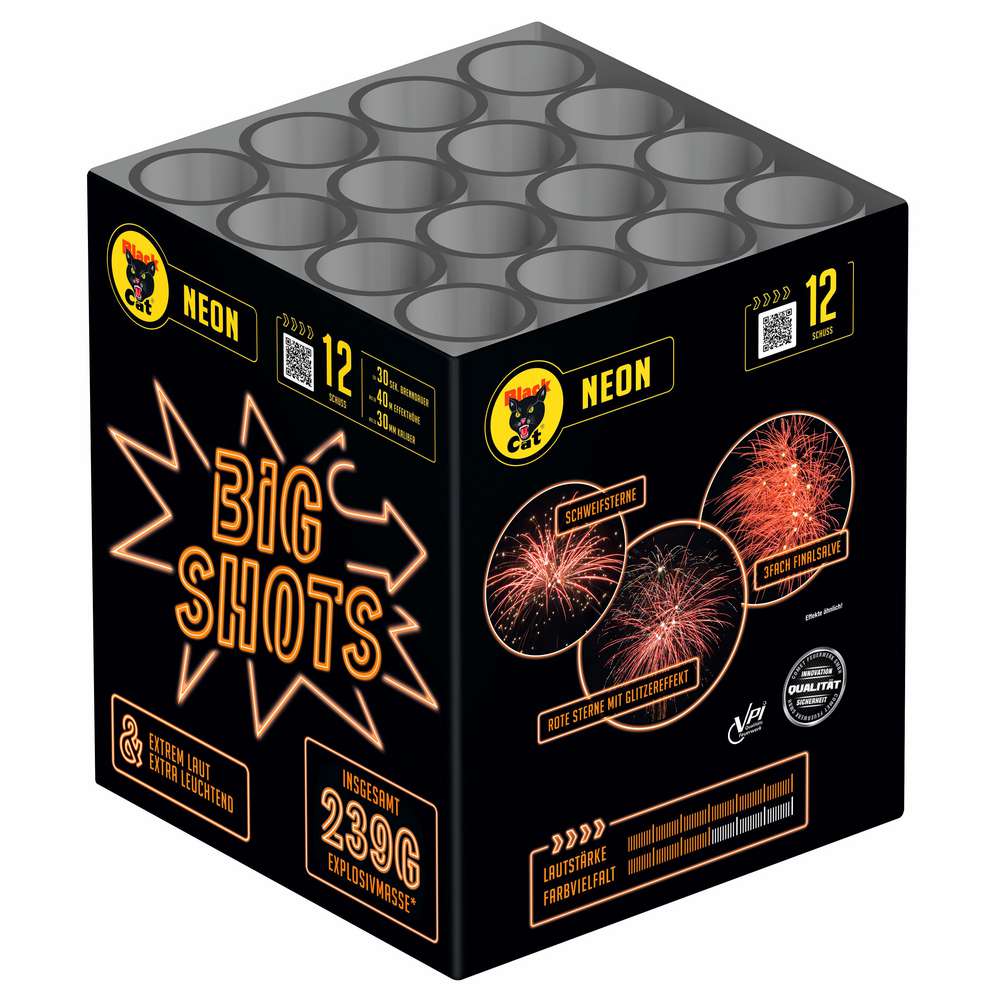 Produktabbildung Comet Feuerwerk Big Shots