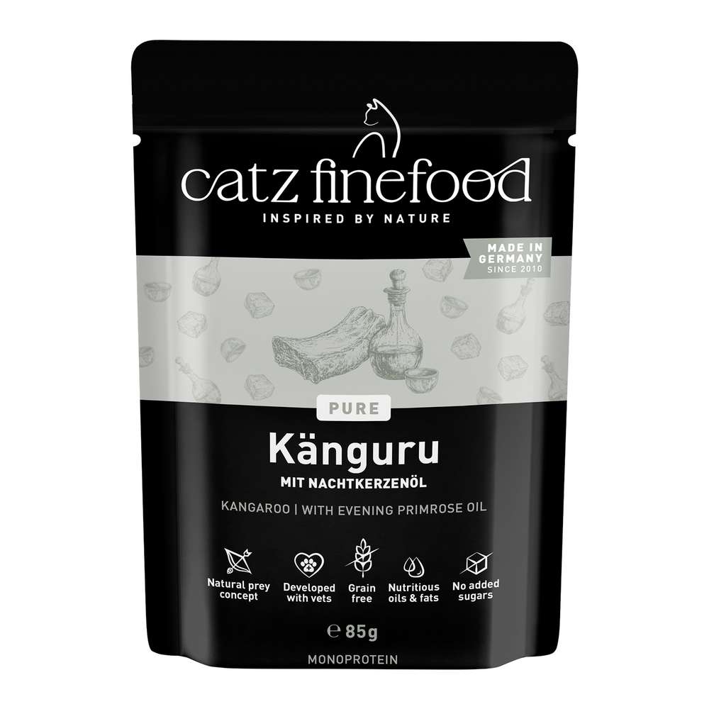 Produktabbildung catz finefood Katzen-Nassfutter Purrrr, N° 107, Känguru