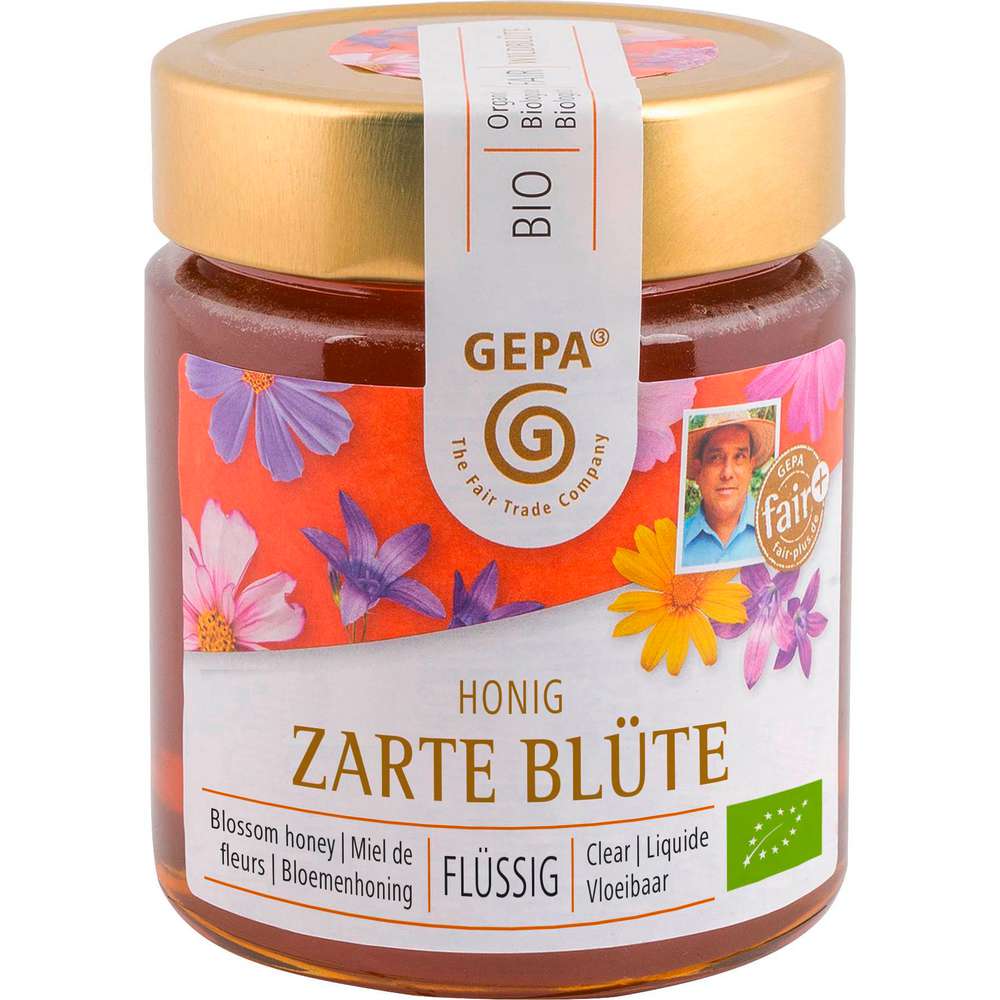 Produktabbildung Gepa 
Bio Honig Zarte Blüte