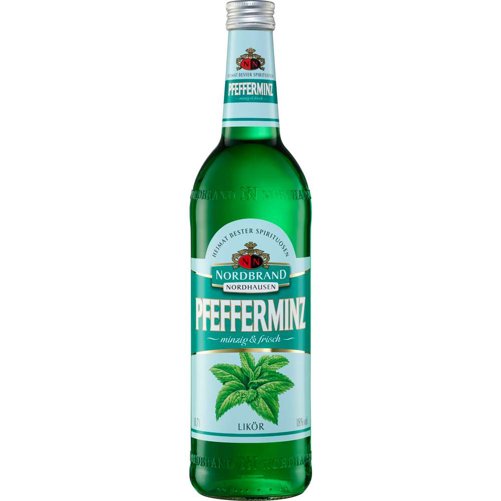Produktabbildung Nordbrand Nordhausen Pfefferminzlikör 18%