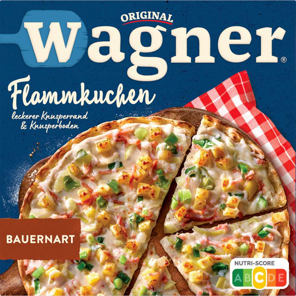 Produktabbildung Wagner Flammkuchen Bauernart, tiefgekühlt