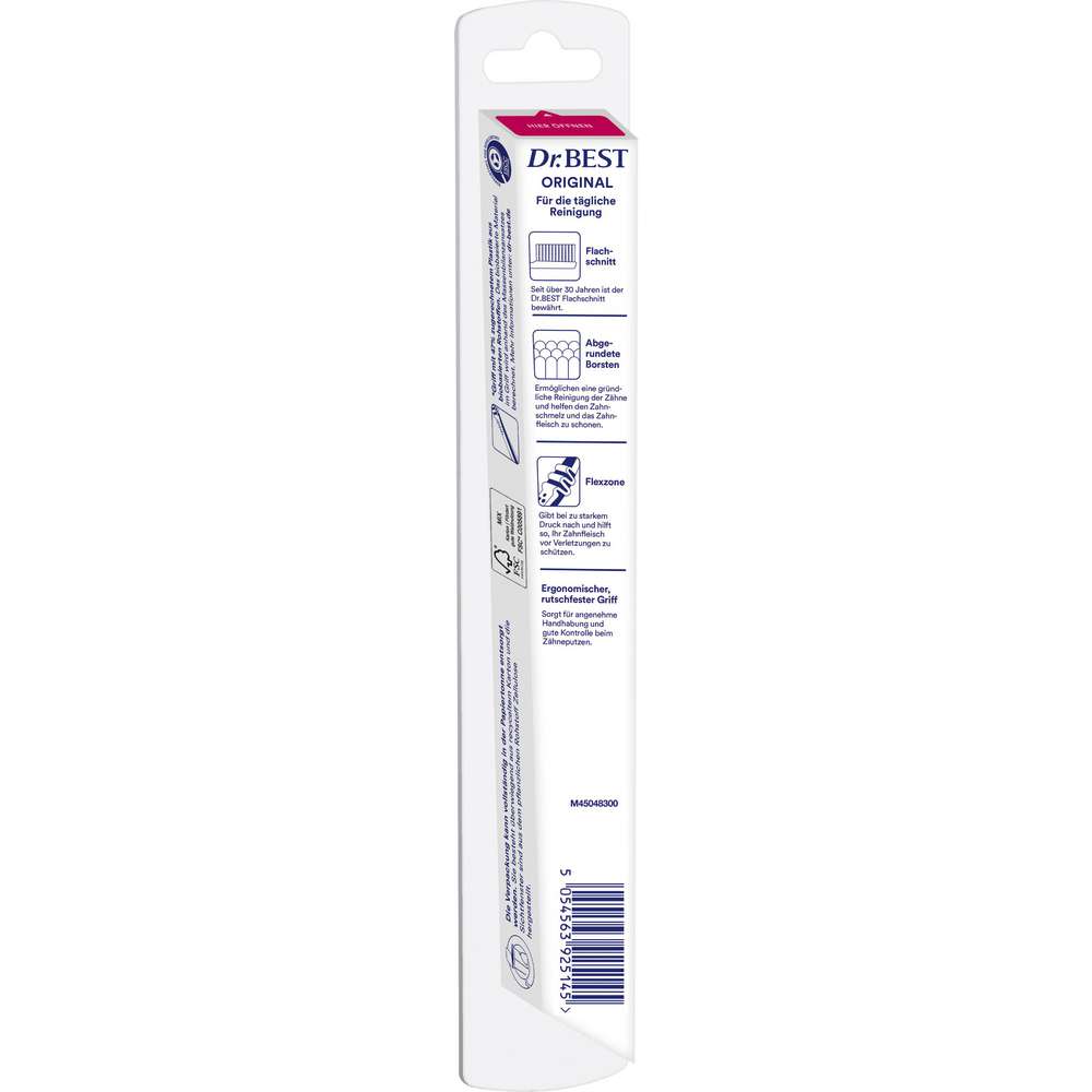 Produktabbildung Dr.Best Zahnbürste Classic, Original,  Weich
