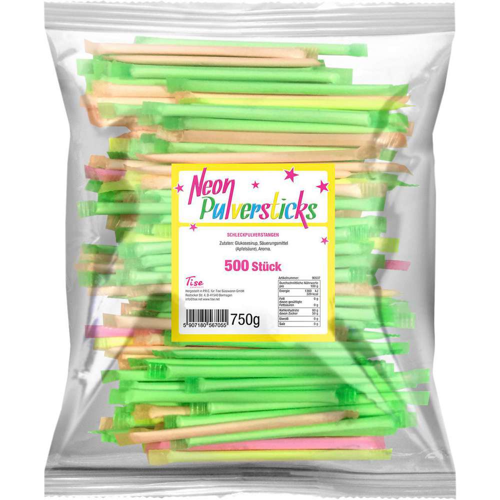 Produktabbildung Tise Pulversticks Neon
