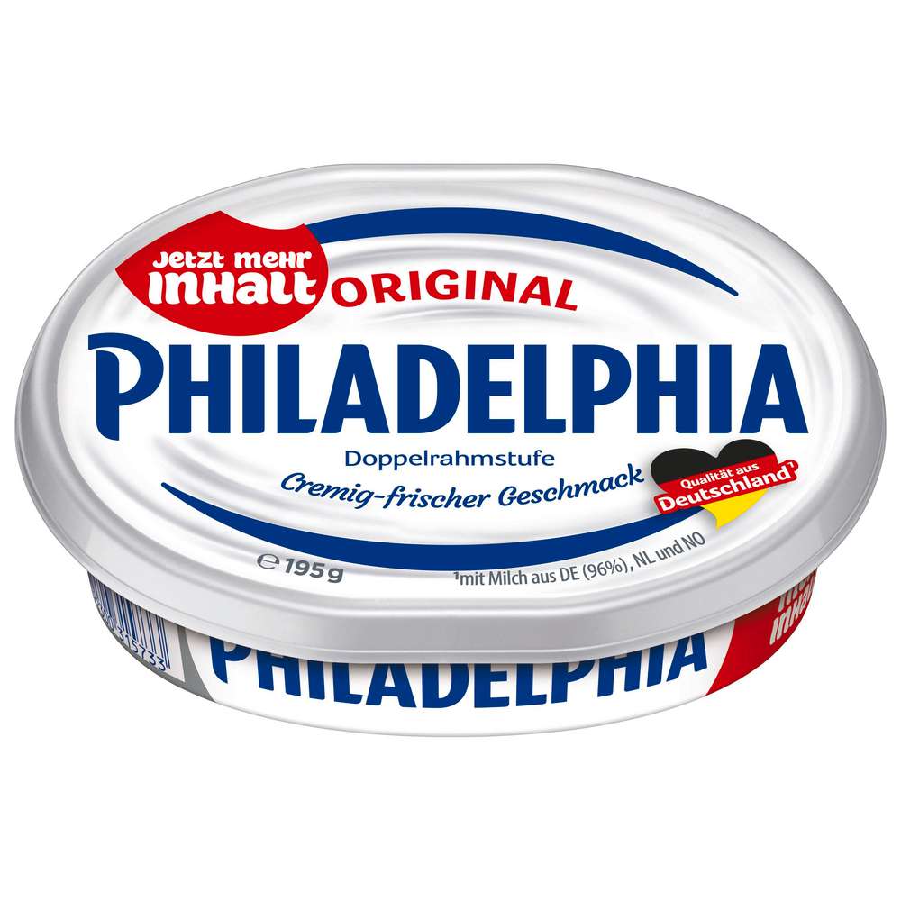 Produktabbildung Philadelphia Frischkäse, Doppelrahm Natur